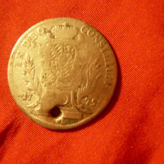 Moneda 10 kr.1775 Austria -f. rara , gaurita