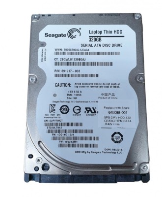 Hard disk laptop Seagate Thin, 2.5&amp;quot;, 320GB, 16Mb, SATA - 320LT012 foto