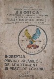 INDREPTAR PRIVIND PASARILE DE APARTAMENT SI PESTII DE ACVARIU VOL.2-ASOCIATIA CENTRALA SPECIALIZATA EXOTICA-246456