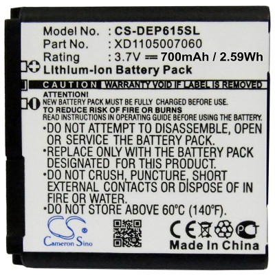 3,7V-700MAH 3,7V-1200MAH LI-ION ACUMULATOR DORO COM foto