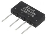 Punte Redresoare Monofazată 600V 3.7A