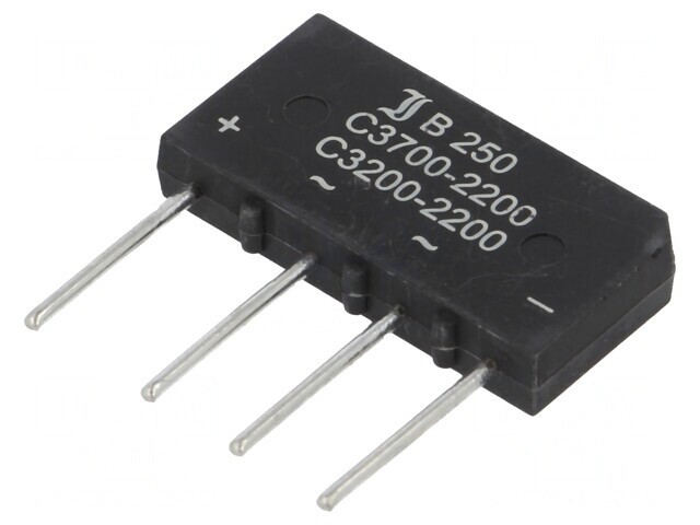 Punte Redresoare Monofazată 600V 3.7A