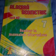 algebra geometrie auxiliar la manualele alternative artur balauca editura taida