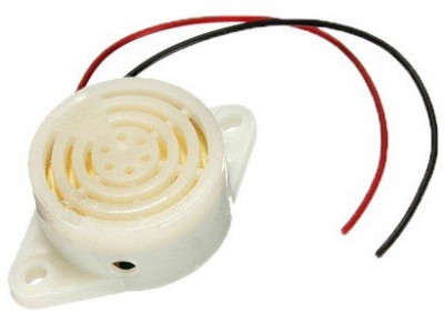 Buzer activ, 1KHz, 12V DC, 29,5x15mm - 159000 foto