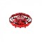 Mini drona OZN, disc zburator interactiv cu senzori infrarosu lumina led, rosu , teleMAG