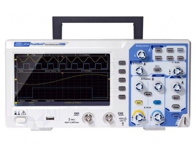 Osciloscop Digital 50MHz 2 Canale LCD 7&amp;quot; foto