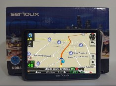 GPS Navigatii GPS Serioux 5&quot; Igo Primo Truck harti GPS AUTO TIR Full Europa 2024
