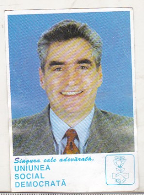 bnk cld Calendar de buzunar 1997 - Petre Roman foto