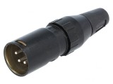 Mufă XLR 4 PIN pentru Cablu, DELTRON