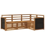 vidaXL Seturi de canapele 4 pcs Lemn Solid de Acacia 3384280