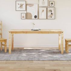 Masa de sufragerie "Corona", 180x90x75 cm, lemn masiv de pin GartenMobel Dekor