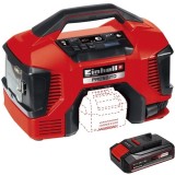 Einhell TE-AC 18/11 LiAC PRESSITO PXC - Compresor hibrid 11 bar + Acumulator Li-Ion 18 V 2.5 Ah
