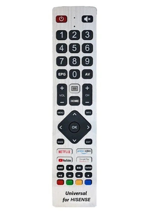 Telecomanda universala compatibila TV HISENSE 45 Keys (646)