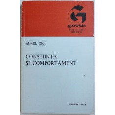 CONSTIINTA SI COMPORTAMENT de AUREL DICU, 1977