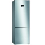 Combina frigorifica Bosch KGN49XIEA, No Frost, 438 l, H 203 cm, Clasa E, inox