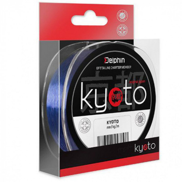 Monofilament Delphin KYOTO / albastru 200m 0,128mm