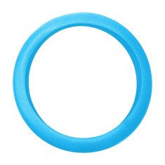 Husa Volan Albastru Deschis din Silicon Elastic, Pentru Protejarea Volanului Masinii si Condus Confortabil, Universal Compatibila, Diametru 32-40 cm,
