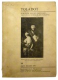 Toladot. Publicatie pentru cercetarea trecutului evreilor din Romania