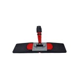 Suport pentru mop plat, din plastic, pliabil, Y454, negru, 40 cm