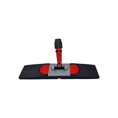 Suport pentru mop plat, din plastic, pliabil, Y454, negru, 40 cm foto