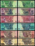 ZIMBABWE █ SET COMPLET █ 2 + 5 + 10 + 20 + 50 + 100 Dollars █ 2019-2020 █ UNC