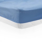 CEARCEAF PAT CU ELASTIC 180X200 CM BLUE, Heinner