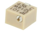 Potentiometru Multitura 100&Omega; 250mW SMD Vertical