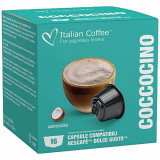 Cumpara ieftin Coccocino, 16 capsule compatibile Nescafe Dolce Gusto, Italian Coffee