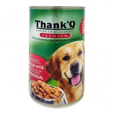 Mancare pentru caini adulti cu carne de vita Thanq 1240g MGR26487 foto