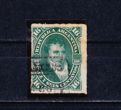 TSV$ - ARGENTINA, 1877 MICHEL 33, STAMPILAT foto