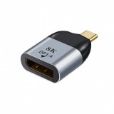 Adaptor USB Type-C tata la DisplayPort, DP mama, Ultra HD 8K