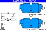 ATE 13.0460-2795.2 set placute frana,frana disc