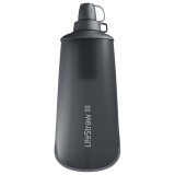 Sticlă cu filtru LifeStraw Collapsible Bottle 1L dark mountain grey