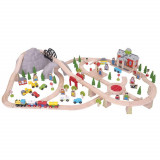 Circuit feroviar (112 piese) PlayLearn Toys, BigJigs Toys