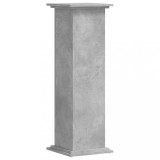 Cumpara ieftin Suport de plante, gri beton, 33x33x100 cm, lemn prelucrat