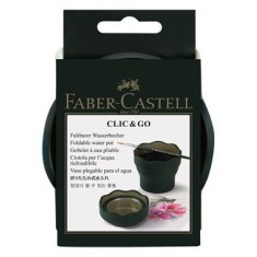 Cutie apa Click&amp;Go, Faber-Castell verde