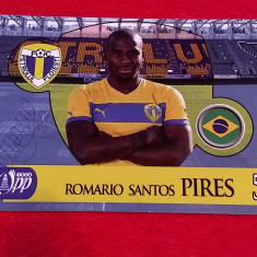 Foto cu autograf original - fotbalistul ROMARIO PIRES (PETROLUL Ploiesti)