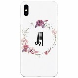 Husa silicon pentru Apple Iphone XS, Icon Barber