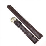 Cumpara ieftin Curea de ceas din Piele Naturala Maro - 12mm - WZ3733, Time Veranda