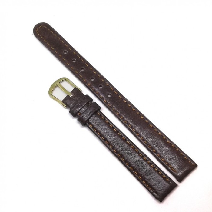 Curea de ceas din Piele Naturala Maro - 12mm - WZ3733