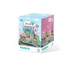 Puzzle - Paris (120 piese) PlayLearn Toys foto