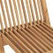 Set de gradina 5 buc. Maro Lemn Teak Solid - 7