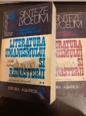 Literatura umanismului si renasterii (vol l+ll) - Cornelia Comorovski foto
