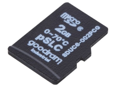 Card de memorie microSD industrial 2GB Class 6 foto
