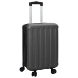 Valiză pliabilă cu carcasă dură 20&#039;&#039; gri &icirc;nchis 34x23x55.5 cm ABS