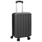 vidaXL Valiză pliabilă cu carcasă dură 20&#039;&#039; gri &icirc;nchis 34x23x55.5 cm ABS