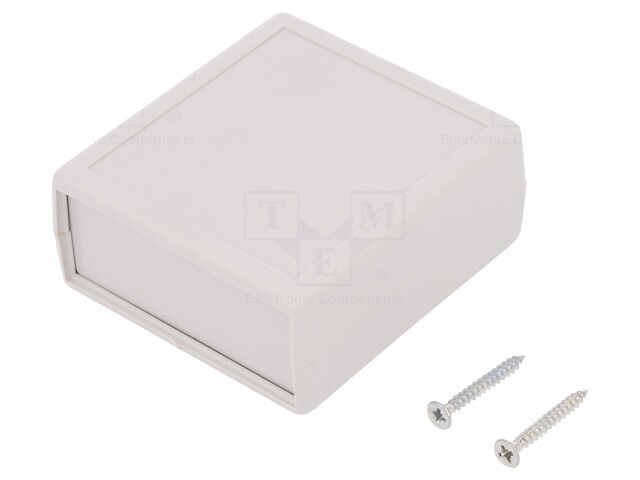 Carcasă ABS Gri cu Panou 62x69x30mm