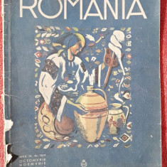 Revista Romania nr.10-11/1939, revista Oficiului National de Turism