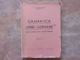 GRAMATICA LIMBII GERMANE de I.V. PATRASCANU , 1947
