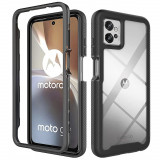 Cumpara ieftin Husa pentru Motorola Moto G32 + Folie, Techsuit Defense360 Pro, Black